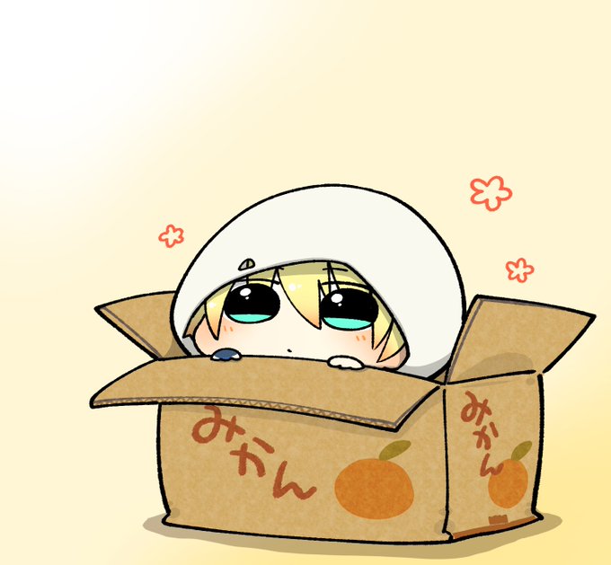 「blonde hair cardboard box」 illustration images(Latest)