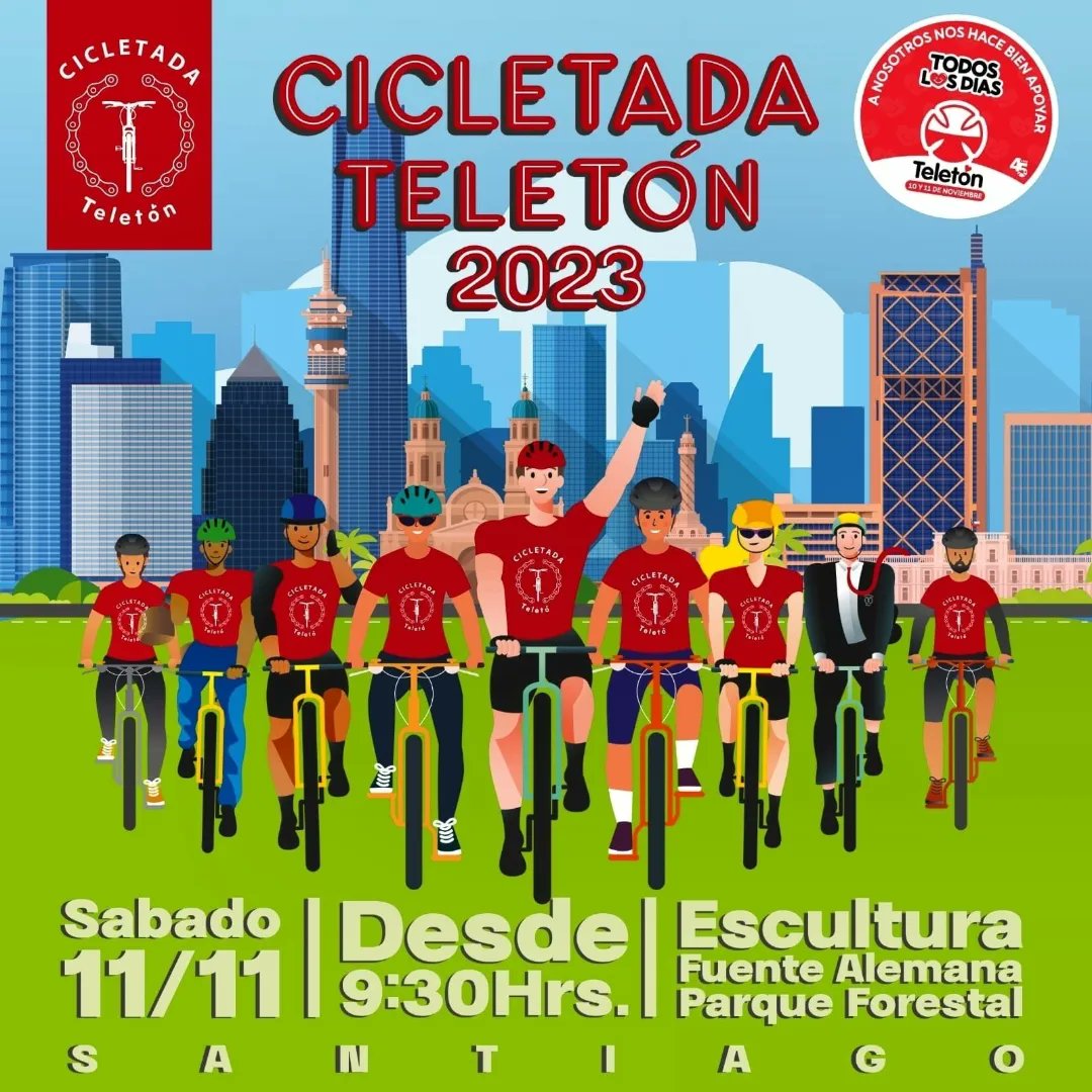 CicletadaTeleton tweet media
