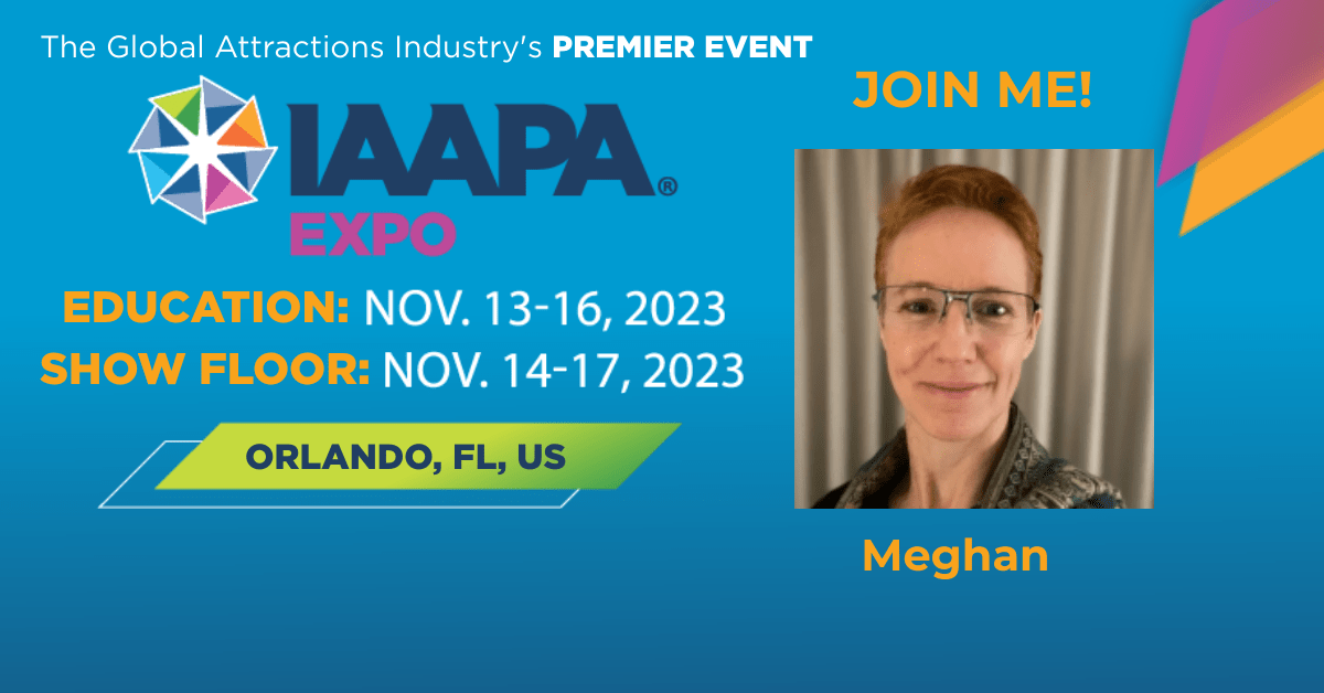 Join me at #IAAPA next week as I present how to integrate LARP and games into your park, museum, or science center: Monday 4pm "Shall We Play A Game?" and how to plan an event  Thursday 4pm during "Create Your Own Dark Festival Workshop" #AmusementParks #Museums  #EventPlanning