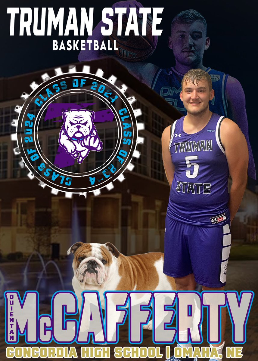Help us welcome the members of the class of 2024! 

The first member is 6’10” forward Quientan McCafferty. Quientan is from Omaha, NE.