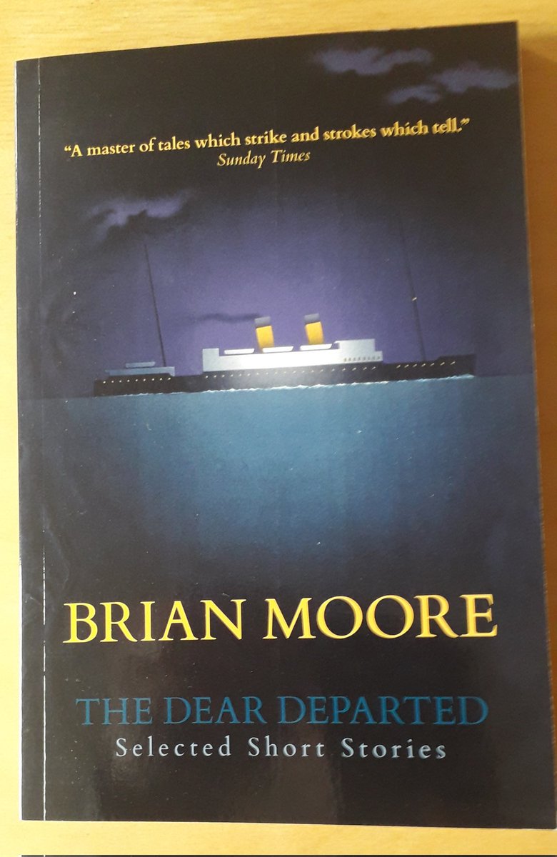 Today's Personal Anthology contains a recommendation for one of Brian Moore's short stories taken from 'The Dear Departed'. Moore is not known as a short story writer but his stories have an emotional impact that merits reading.