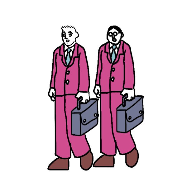 「necktie style parody」 illustration images(Latest)