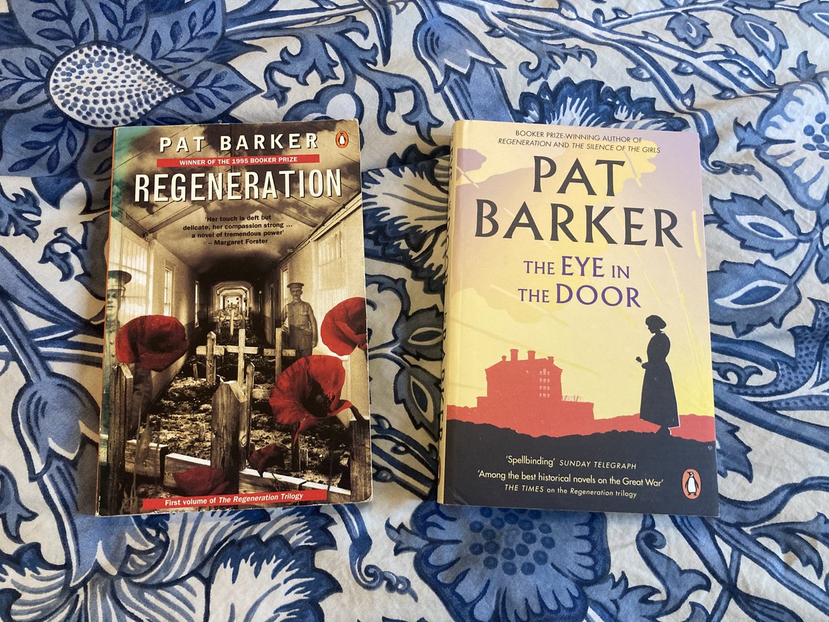 First time, obsessed (all I seem to want to read about at the moment is trench warfare). The drama is all in the conversations between Rivers and the patients: the intensity, the fierce, conflicted morality, the sudden switches of mood. . . it's almost courtroom drama