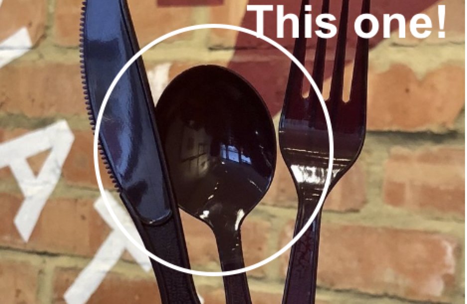 DycellaCP's tweet photo. Dear @Pret , Is there any chance of procuring some of your old spoons? A slightly strange request I know but they were used by our ceramics department at @citylit  for throwing bowls. The small stash now numbers one and we would like a few to use as models for a metal replacement https://t.co/mqXOQbHa9B