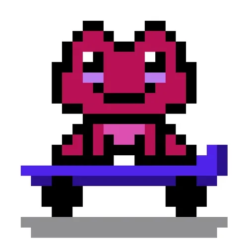 PixFrogsNft's tweet photo. Pixel Frogs Skateboard #11
https://t.co/Sja5GuN3YQ
#nft #nfts #nftart #nftcommunity #nftcollection https://t.co/Cbzpzxiewl