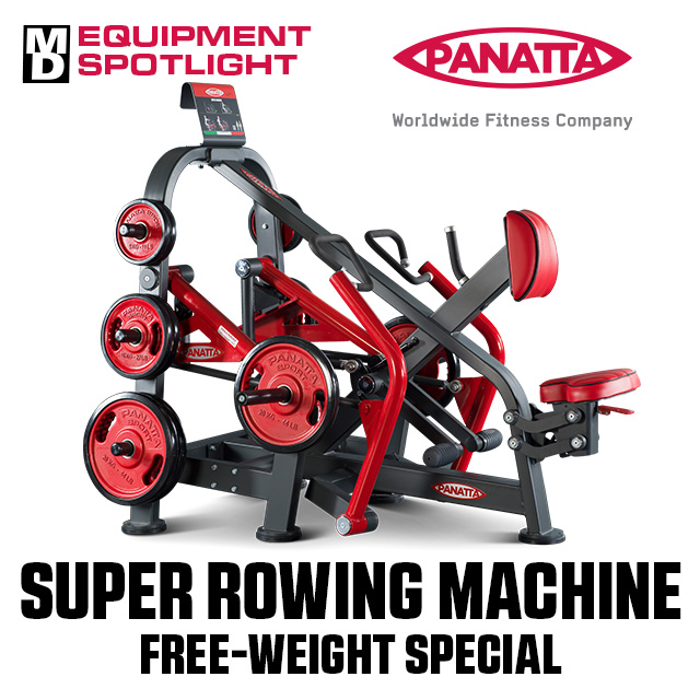 MuscularDevelop's tweet image. In MD Training, we put the Spotlight on &quot;Super Rowing Machine: Free Weight Special&quot; from @panatta_nl and featuring 2X Mr Olympia @big_ramy online now at musculardevelopment.com Panatta Sport Big Ramy