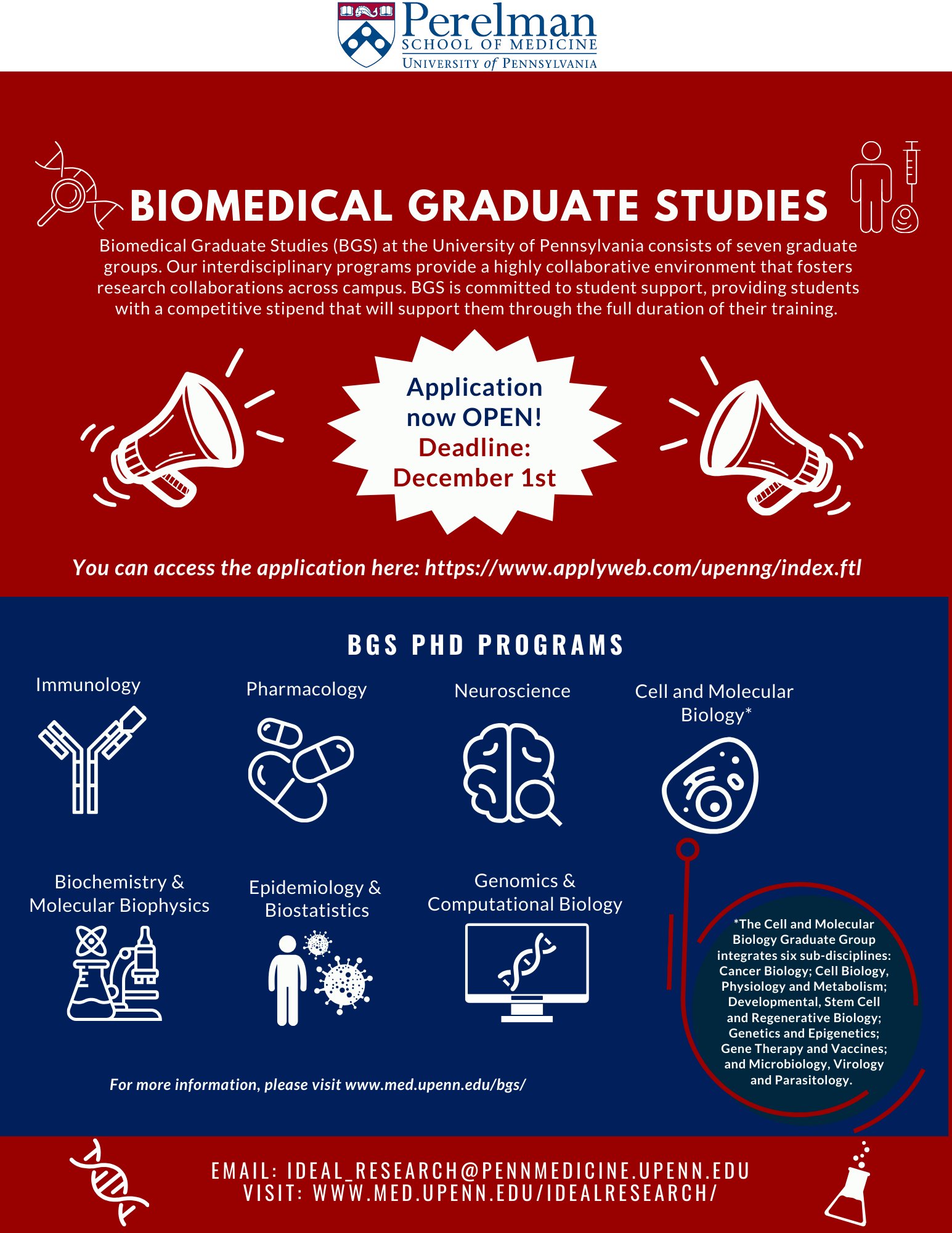 IDEAL Research at UPenn on X: &ldquo;Our @pennbgs PhD program 