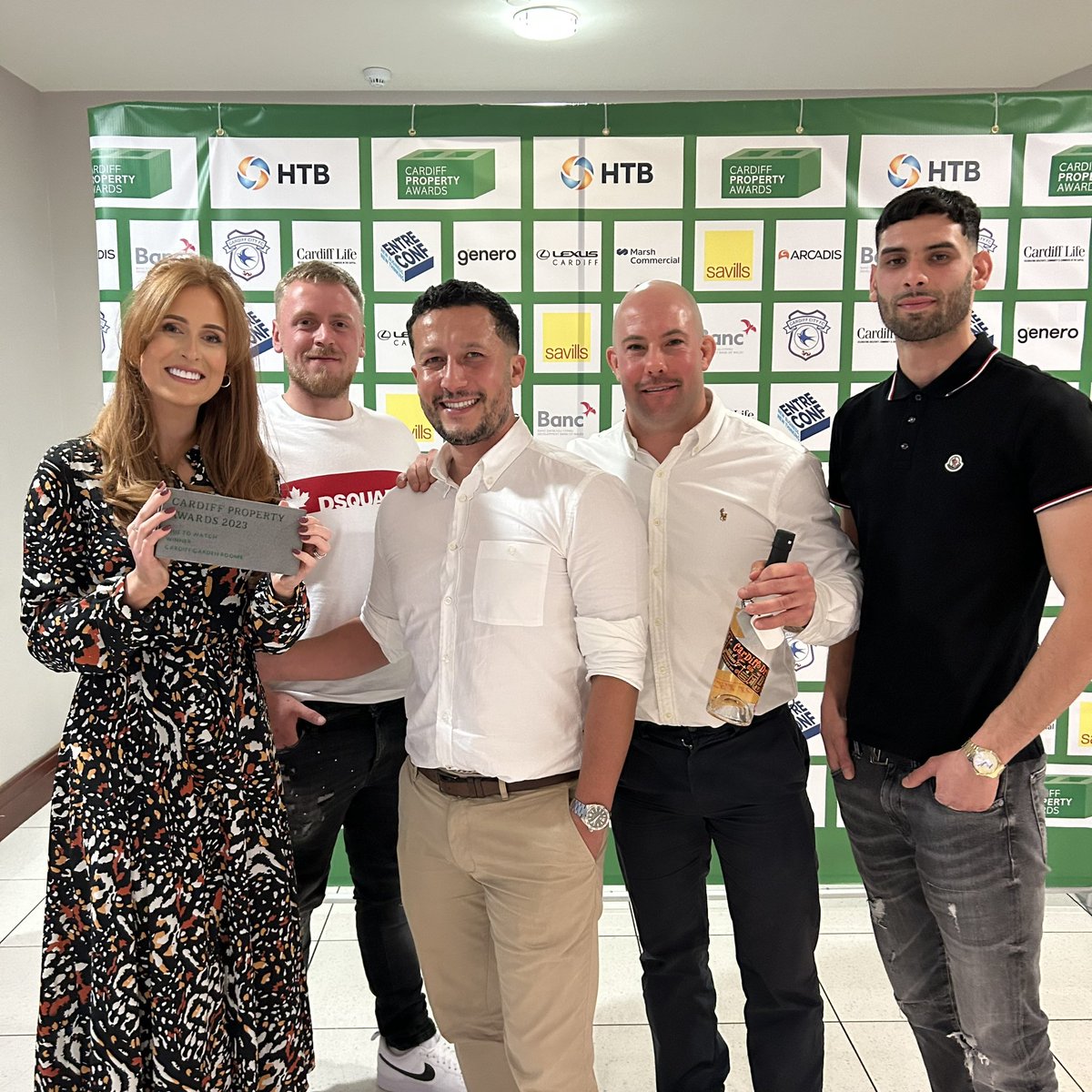 One to Watch Winner: @cdfgardenrooms “Really like what they do: distinctive, cool and with great growth. Cardiff based, Cardiff grown, putting Cardiff on the map. This could be really big.” Congratulations! Sponsor: @CardiffCityFC #CardiffPropertyAwards