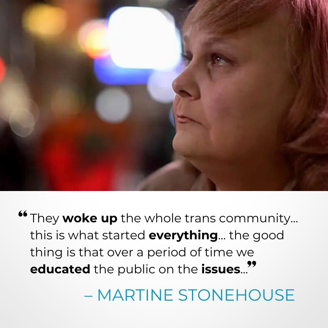 LGBTQHistory's tweet image. Martine Stonehouse is a pivotal figure in fighting the Ontario government on their delisting of #GCS in 1998. Bringing her own case to the Canadian Human Rights Review Panel, she reminds us of the possibilities when we push back against systems of oppression.