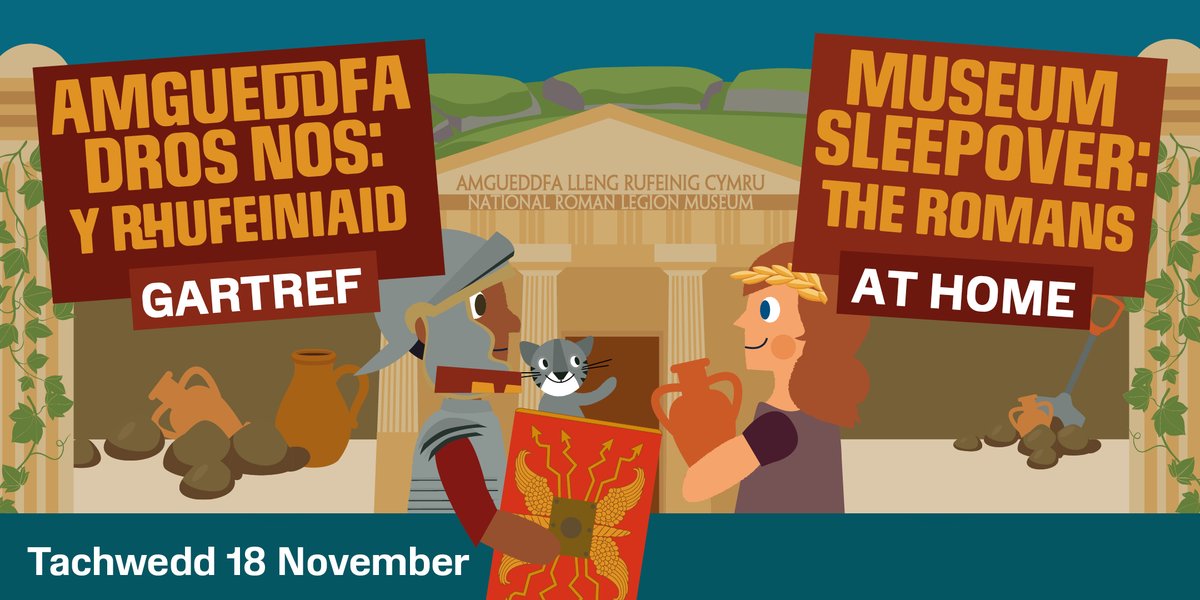 Paid Advert | Join our online Museum Sleepover: The Romans at Home! 📅 18-19 Nov ⏰ 2pm-10am 🌐 Online via Eventbrite 💷 £5 + fees 🎟️ [Link](ow.ly/9YFq50Q6p2t) Explore Roman treasures, train like soldiers, enjoy snacks & more. #BSL interpreted.