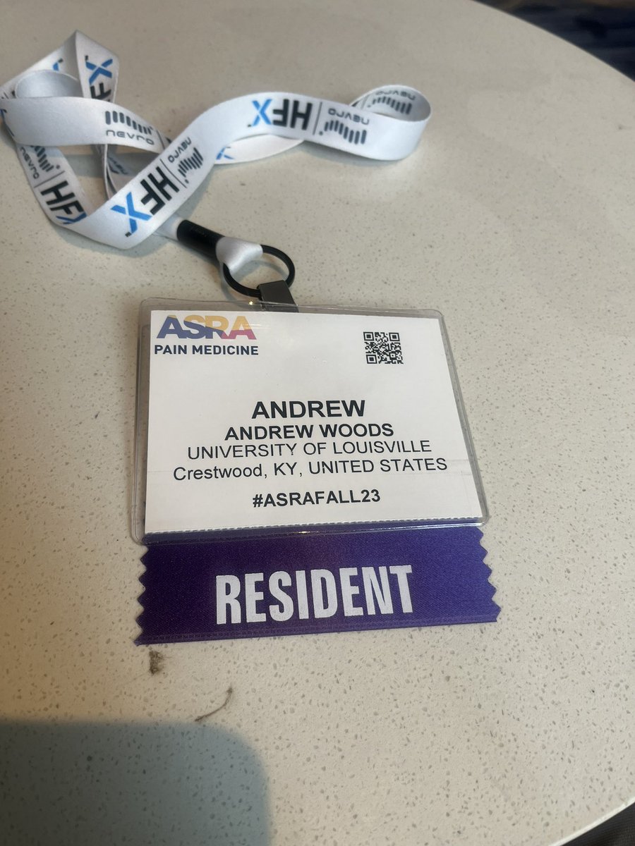 Excited for my first #ASRAFall23! Any #Physiatry #MedTwitter here to link up?