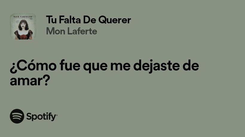 Violette07S's tweet photo. Tu falta de querer - Mon Laferte https://t.co/WOGl2ufF2F