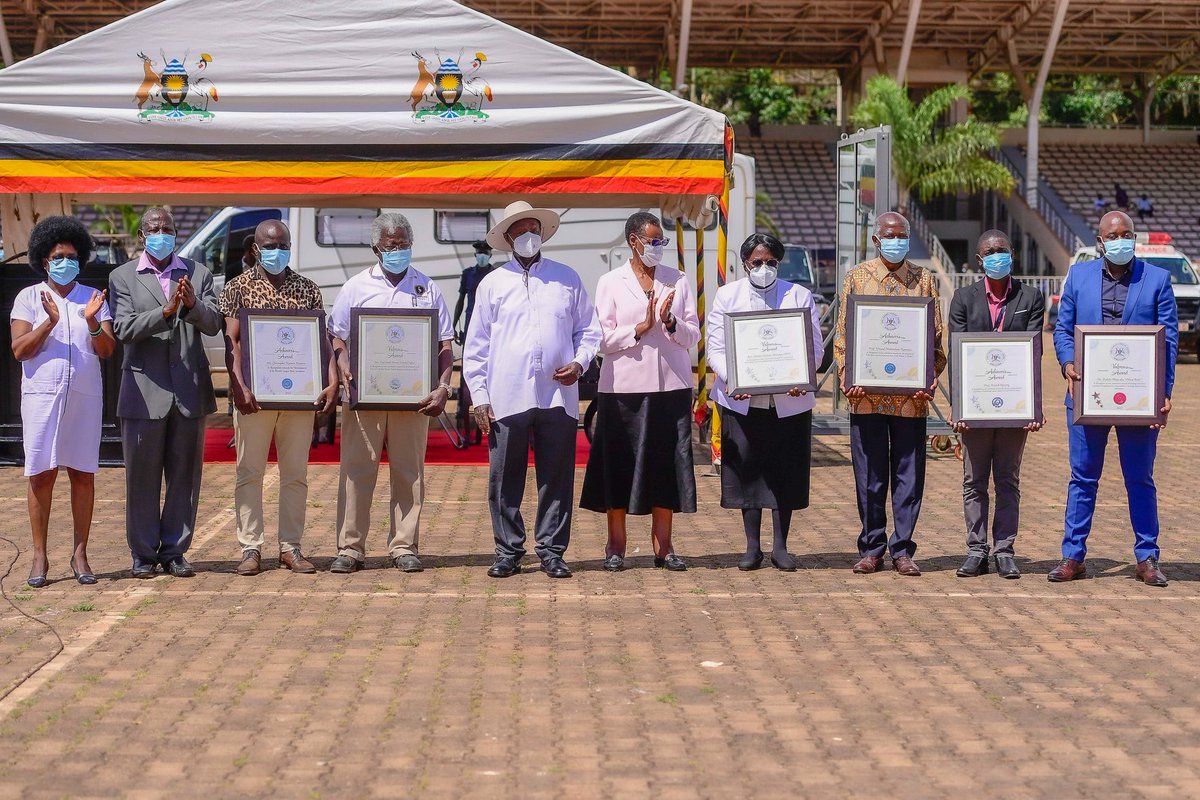 I accompanied Mzee @kagutamuseveni to the official opening of the National Science Week event held at Kololo Independence Grounds. Witnessing the various achievements and progress displayed during the event was a profound reminder of the potential that lies within our nation. As