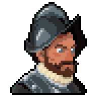 thePerpkins's tweet photo. Conquistador is a unique unit for Spanish in Imperial Ambitions! #handpixeled #strategy #indiegame https://t.co/7JMnpl035G