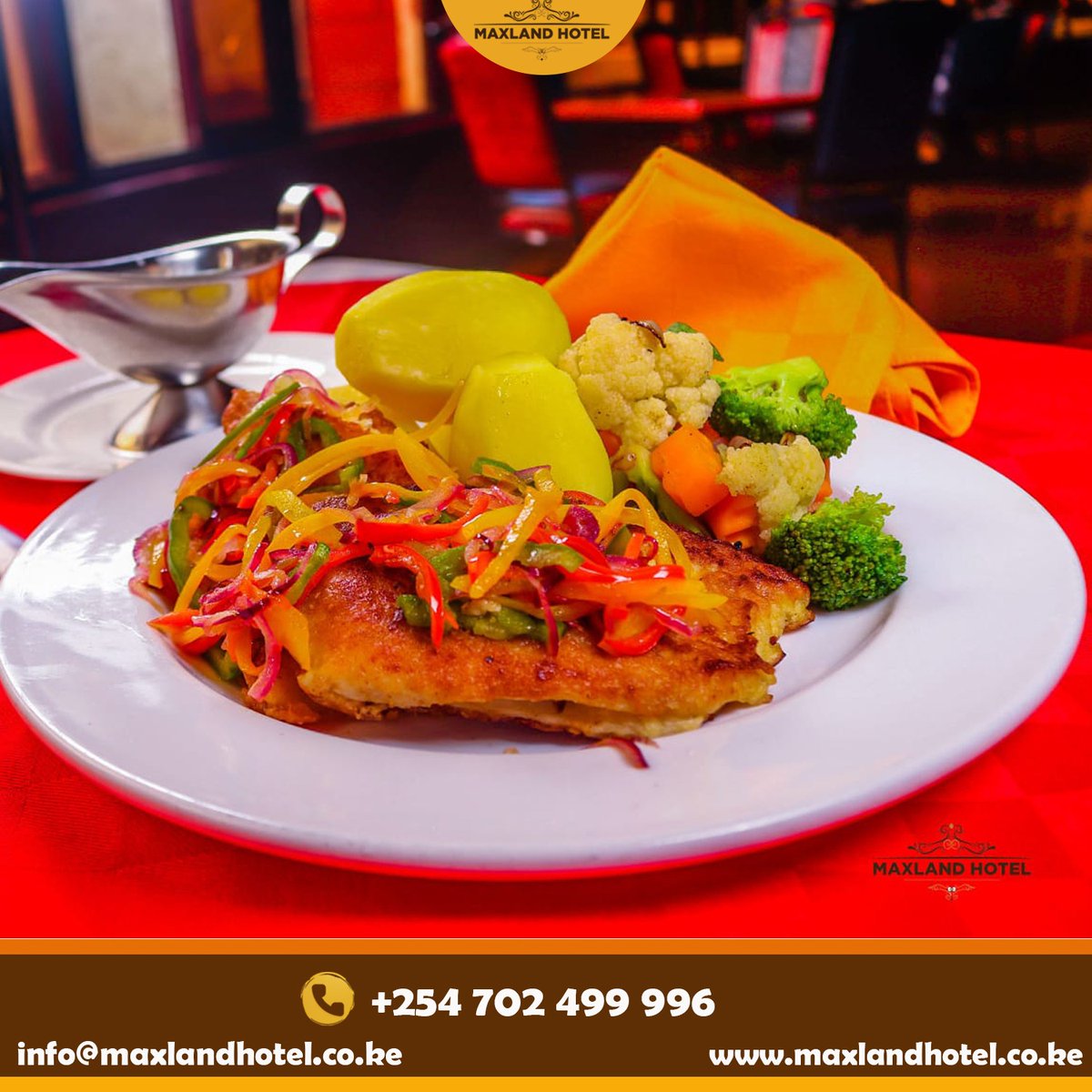 MaxlandHotel's tweet photo. The fondest memories are made when gathered around the table because food is the ingredient that binds us together.

Find us at Juja City Mall,Thika Road Exit 14A.

Contact: +254 702 499 996
Email: info@maxlandhotel.co.ke 

#MaxlandHotelJuja #NationalID #CongratulationsJoy #NHIF https://t.co/zVG6MaE488