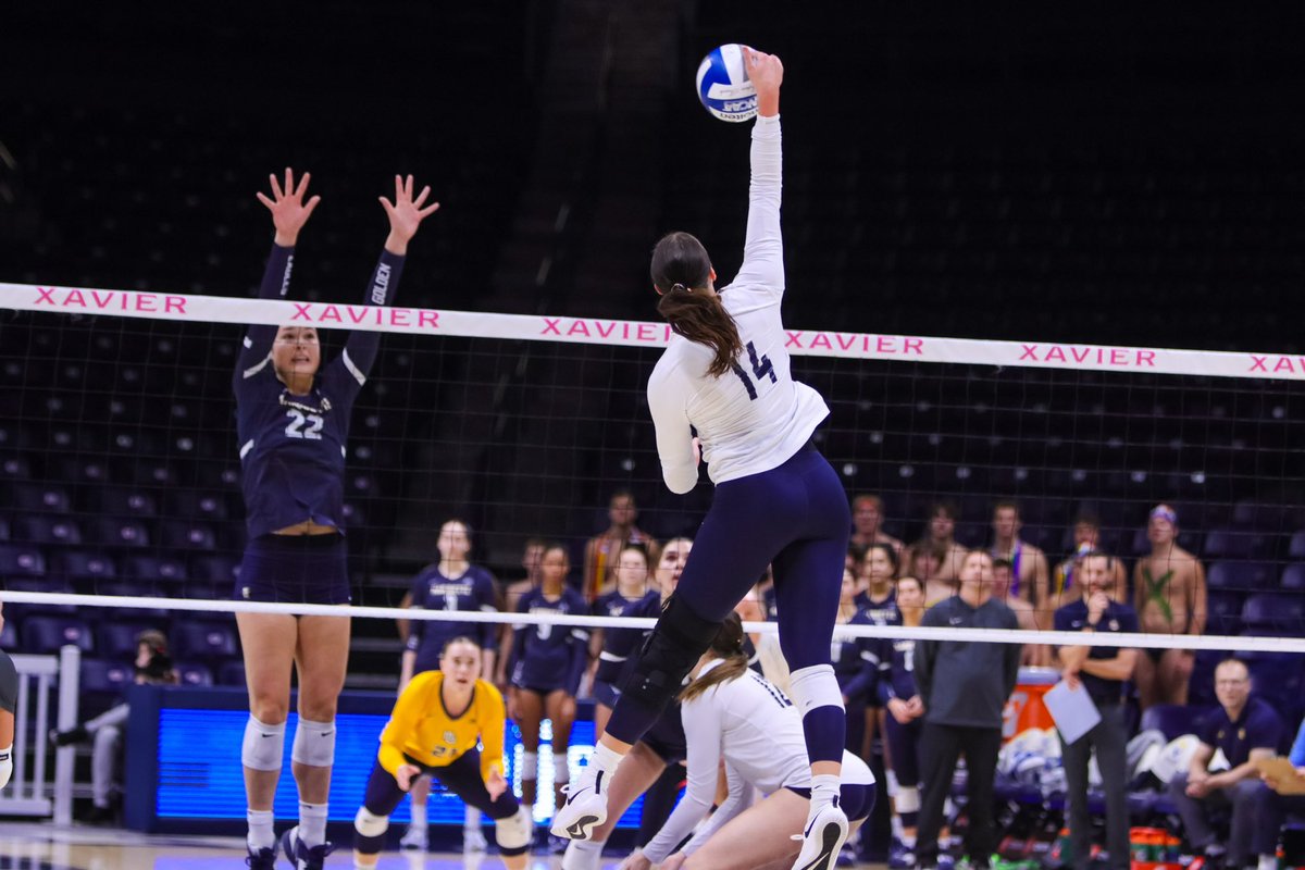 Xavier Volleyball tweet media