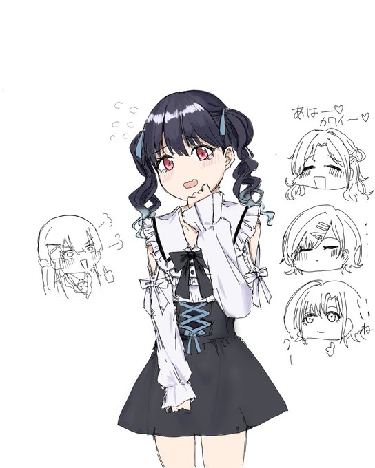 小糸おめでとう…前に描いたやつ再活しようね…#福丸小糸生誕祭2023 