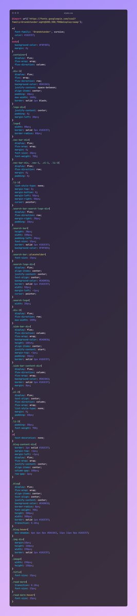 bhushcodes's tweet image. 🚀 Day 19 of #100DaysOfCode: Successfully crafted a professional-looking landing page for a blog, refining its aesthetics with CSS. 🌟💻

Continuously advancing skills, project by project! 👨‍💻🌐 #WebDevelopment #CSSDesign 🚀