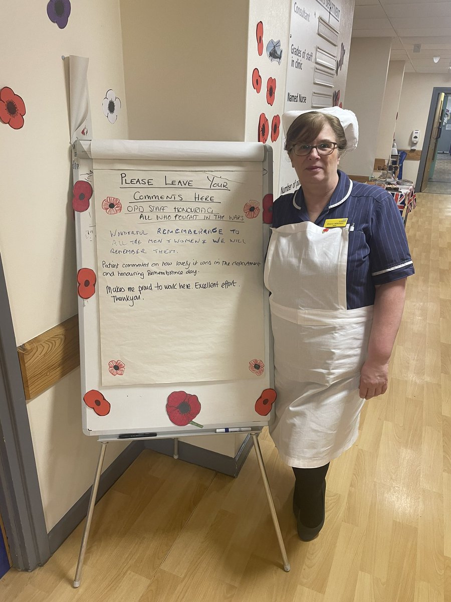 Fantastic day in CSS TRFT today for Remembrance Day commemoration.  Some lovely displays of relatives of the staff who work within the departments, who have previously served in the armed forces over the years. @RotherhamNHS_FT  @NHSVeteranAware #hydration #nutrition
