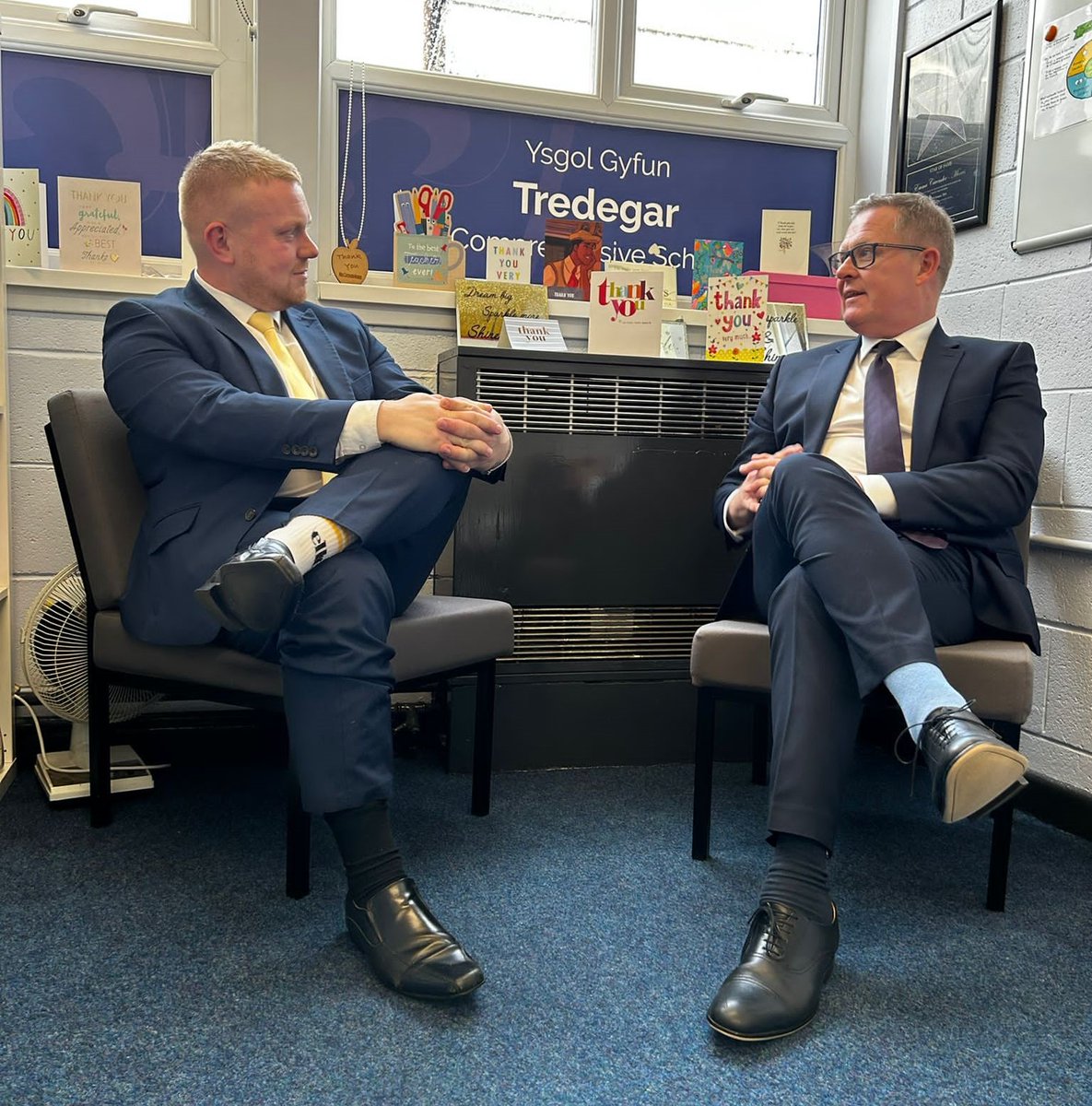 Today marks the start of #AntiBullyingWeek

I’m proud to support #OddSocksDay today, along with Rob Osborne <a href="/ITVWales/">ITV Wales News</a>

Everyone has the right to an education in a safe and respectful environment, we are #UnitedAgainstBullying
