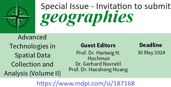 UF Geomatics at Fort Lauderdale (@ufgeomatics) on Twitter photo Special Issue: Advanced Technologies in Spatial Data Collection and Analysis (Volume II) mdpi.com/si/187168 #mdpigeographies via <a href="/MDPIOpenAccess/">MDPI</a>. Deadline for manuscript submissions: 30 May 2024 <a href="/FSMS_FL/">FSMS</a>
<a href="/SFFGS_UF/">UF School Forest, Fisheries, & Geomatics Sciences</a> <a href="/UFIFAS_FLREC/">UF/IFAS FLREC</a> Special Issue: Advanced Technologies in Spatial Data Collection and Analysis (Volume II) mdpi.com/si/187168 #mdpigeographies via <a href="/MDPIOpenAccess/">MDPI</a>. Deadline for manuscript submissions: 30 May 2024 <a href="/FSMS_FL/">FSMS</a>
<a href="/SFFGS_UF/">UF School Forest, Fisheries, & Geomatics Sciences</a> <a href="/UFIFAS_FLREC/">UF/IFAS FLREC</a>