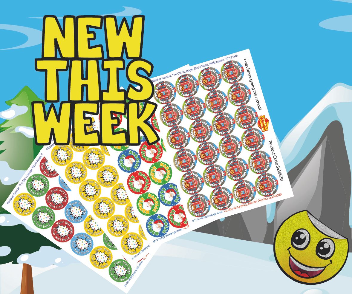 ✨ New this week ✨ 

🕯️ Personalised Colourful Comic Polkadots
🕯️ Personalised Yellow Comic Polkadots
🕯️ Welsh Merry Christmas / Nadolig Llawen
🕯️ I Was Brave Going Into School Today reward stickers

#rewardstickers #stickershop #stickerrewards #stickerlove #Rewards