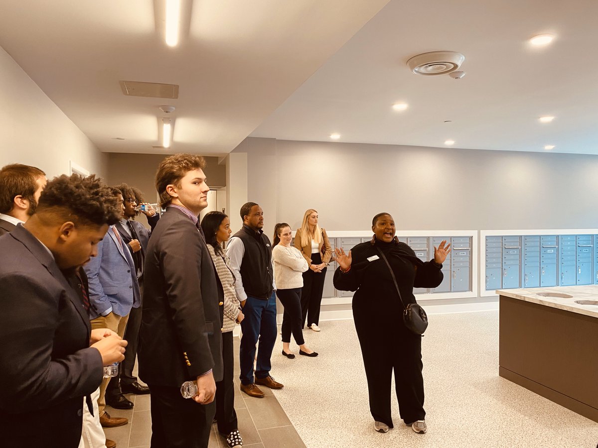 CUAMSB's tweet photo. Last Tuesday, the M.S.B. students ended the second day of Career Week at P.G. County Housing Authority. The students got a taste for the variety of meaningful careers that are accessible to M.S.B. graduates. #ThisIsCatholicU #WhyCatholicU https://t.co/fFO3ZZy38O