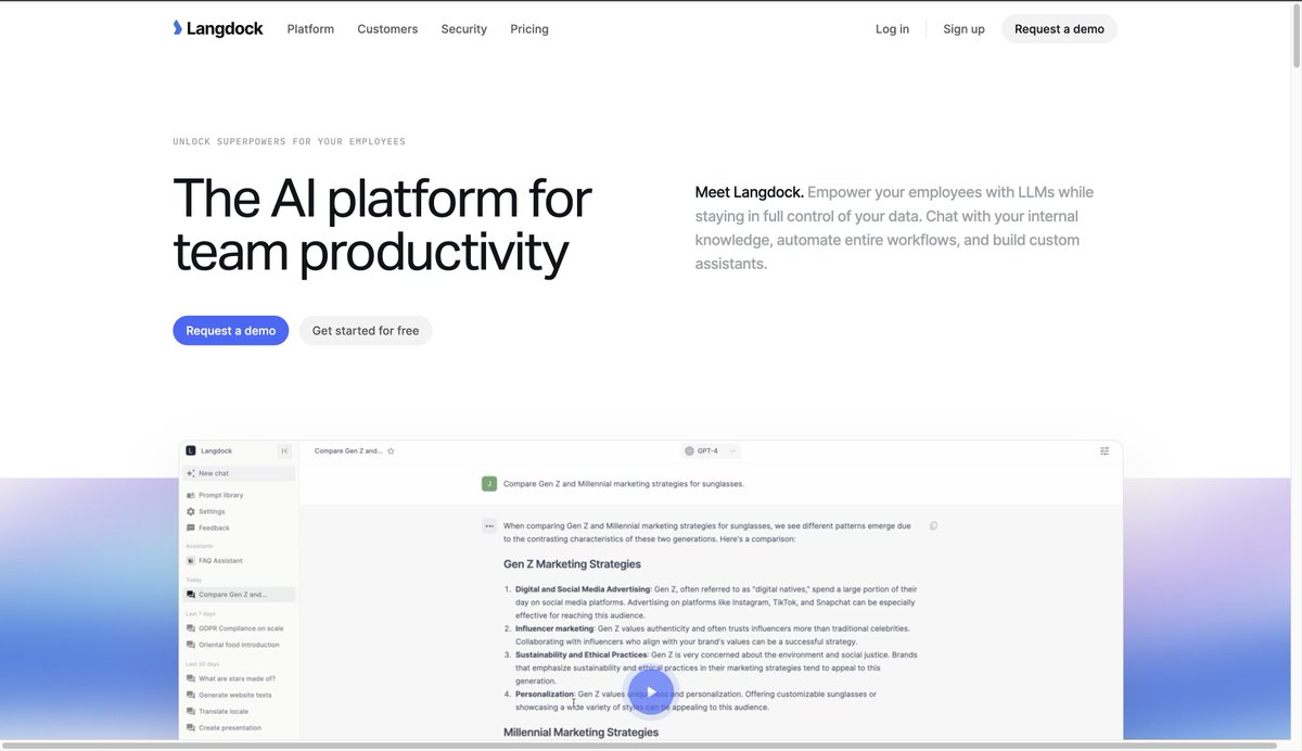 We launched our new website! <a href="/langdock_hq/">Langdock (YC S23)</a>