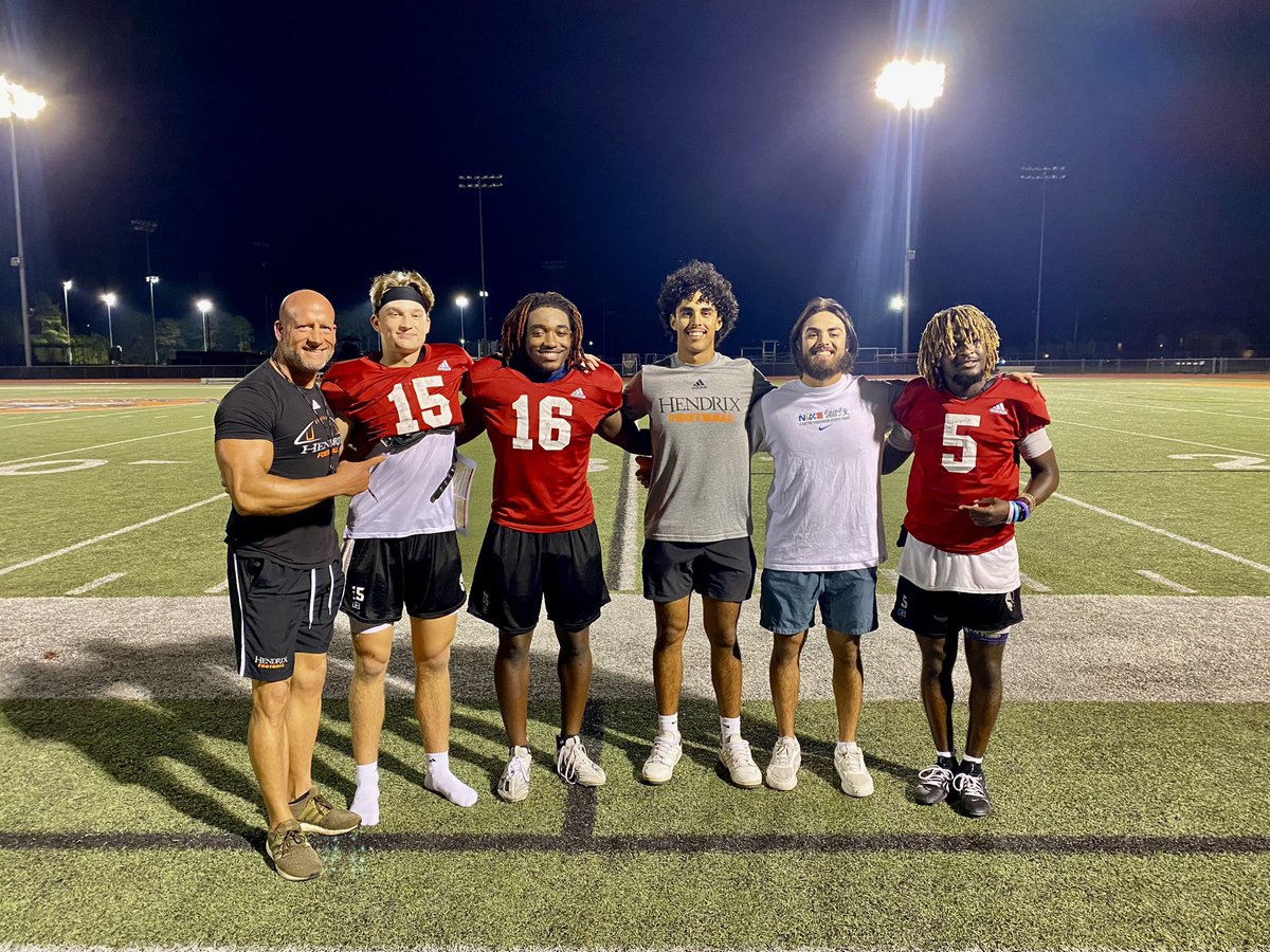 Russ and Heidi Phillips🏈 (@russheidislc) on Twitter photo Week 10 is here. Time flies, especially when your job is fun! This group led the NCAA in 3 passing categories for 7 straight weeks! Top 3 at the moment! Awesome group!
<a href="/HendrixFootball/">#WeAreWarriors</a> #501QBRoom Week 10 is here. Time flies, especially when your job is fun! This group led the NCAA in 3 passing categories for 7 straight weeks! Top 3 at the moment! Awesome group!
<a href="/HendrixFootball/">#WeAreWarriors</a> #501QBRoom