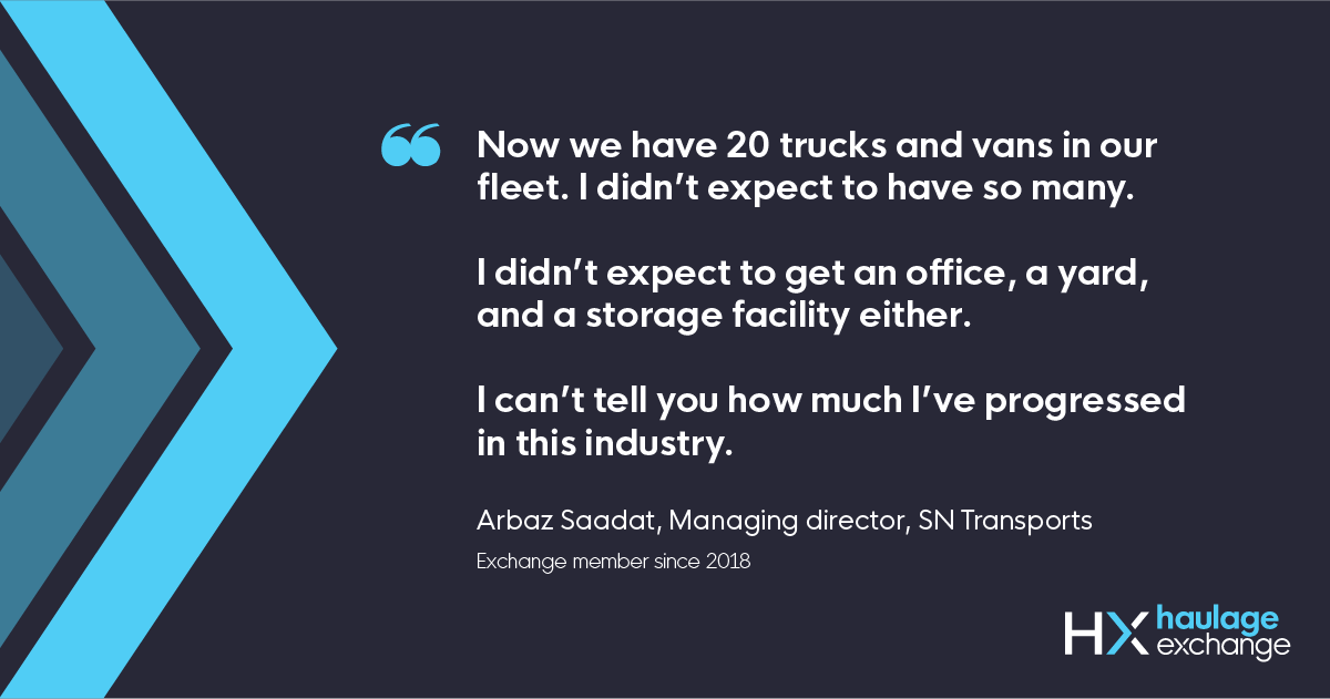 After 4 years on HX, SN Transports is now known as one of the biggest transport businesses in Lancashire.

Just this year, SN Transports have made 219 times their renewal price. 

Arbaz talks us through his journey since joining: bit.ly/47tQfjY