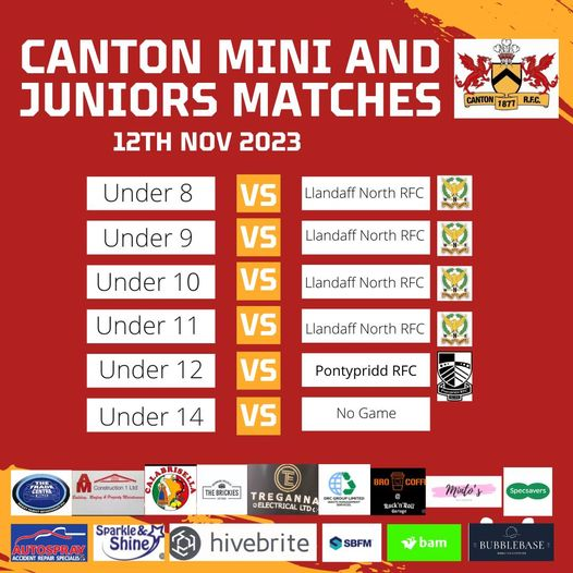 Our mini and juniors have games this weekend against @LNRFC Llandaf North Rugby, Sports & Social Club & @Pontypridd RFC U12s We are getting excited for some excellent rugby!! If you are interested in your child getting involved with rugby give us a message! #UppaCant