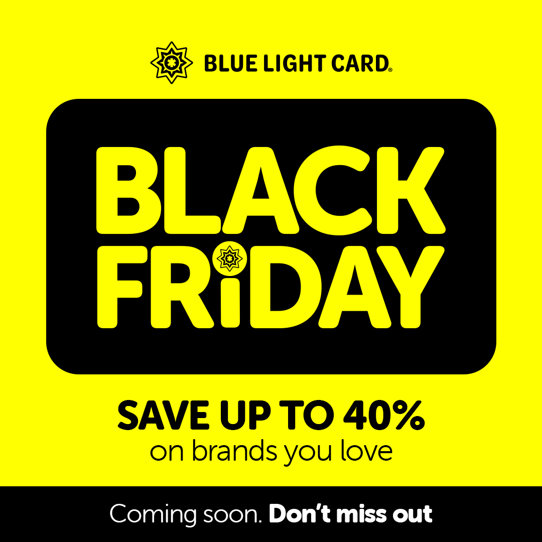 Blue Light Black Friday is coming soon! Save up to 40% on your favourite brands!! Sign up for VIP access from as early as 13th November!!! #BlueLight #BlackFriday