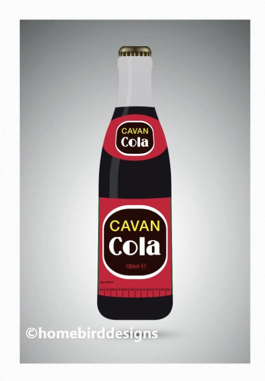 Day 12 of #Museum30 is #Invention

Cavan’s best #invention? #CavanCola was produced by Cavan Mineral Water Ltd from 1958 to 2001. Print by <a href="/homebird_ie/">✨homebird.ie✨</a>

<a href="/cavancoco/">Cavan County Council</a> <a href="/cavanarts/">Cavan Arts</a> <a href="/CavanLibrary/">Cavan Library Service</a> <a href="/Ramortheatre/">Ramor Theatre</a> <a href="/townhallcavan0/">Townhall Cavan</a> <a href="/ThisIsCavan/">THIS IS CAVAN!</a> <a href="/cavan_heritage/">Cavan Heritage</a>