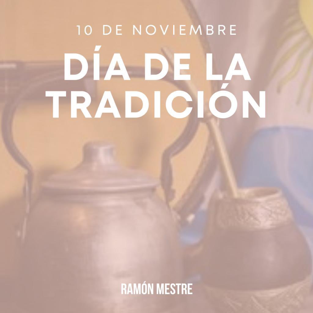 Que en el Día de la Tradición volvamos a unirnos como país. Que lo hagamos con nuestras esperanzas y sueños compartidos; con nuestro esfuerzo, con la bandera, con las comidas típicas, con la cultura y con la enorme geografía de un país tan hermoso como Argentina.