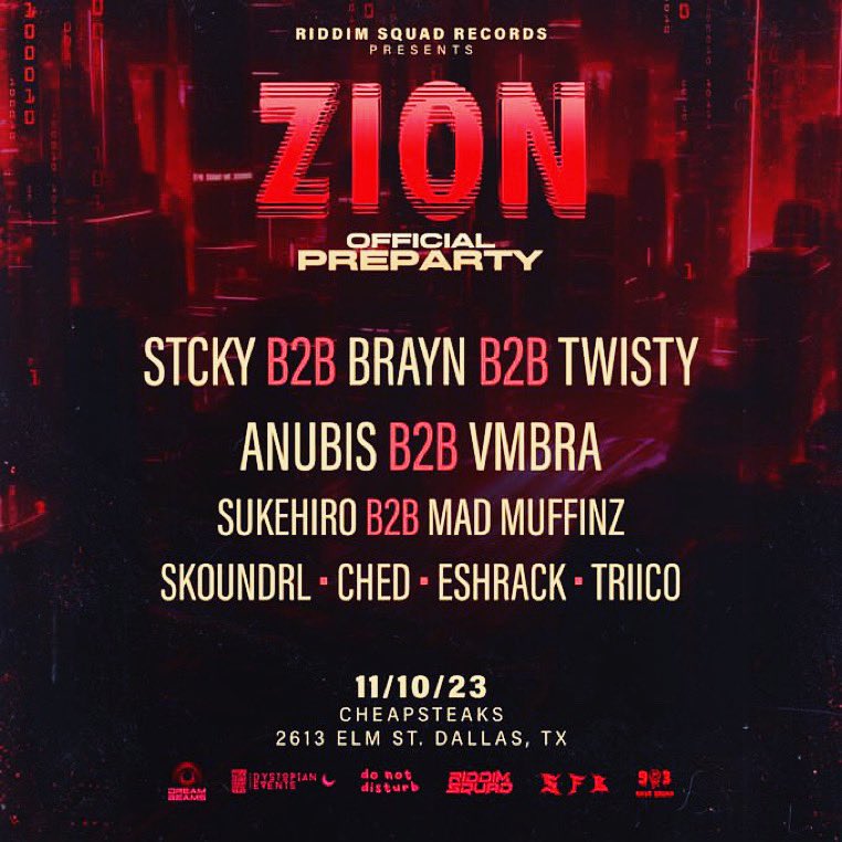 @zion pre party is mf here!!

Come get rowdy with us!

🐇🐇