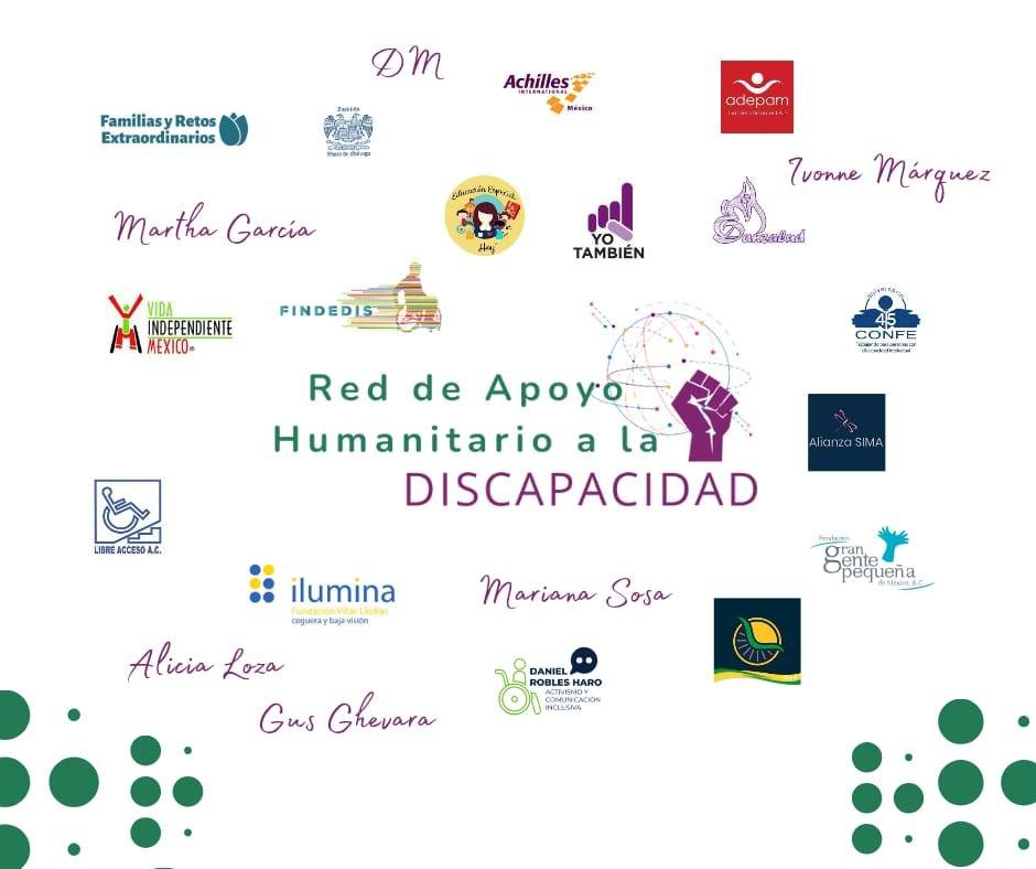 ¿QUIENES SOMOS? La Red de Apoyo Humanitario a la Discapacidad somos una agrupación de más de 20 organizaciones y colectivos de y para personas con #discapacidad y personas aliadas que buscamos visibilizar esta emergencia, hacer acciones para ayudar. #ApoyoDisca