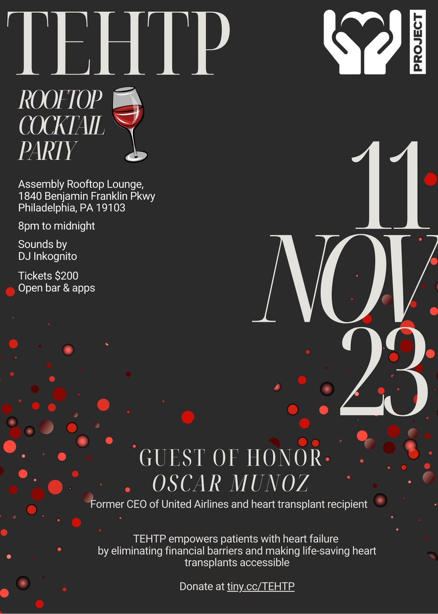2️⃣6️⃣ patients assisted in their🫀transplant journey 🙏🏽 @TEHTP_INC eases their financial burden💰 We’re just getting started. So much more work to do 🚀 See some of you tomorrow night in Philly No ID, no entry. No ticket, no entry Philly👮🏼‍♂️🚔 providing security for the event