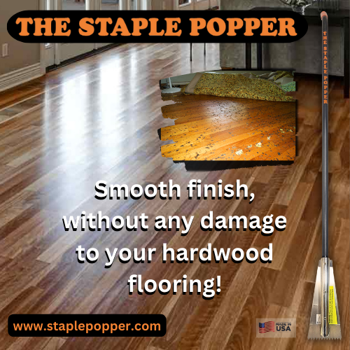 Unleash the power of our Staple Popper! Its unique design ensures a smooth finish, without any damage to your hardwood flooring. Get the job done right! 📷

amazon.com/dp/B0BCR2H2HK...

#StaplePopper #HardwoodRescue #carpetstapleremover #StairRenovation #RemovingStaples