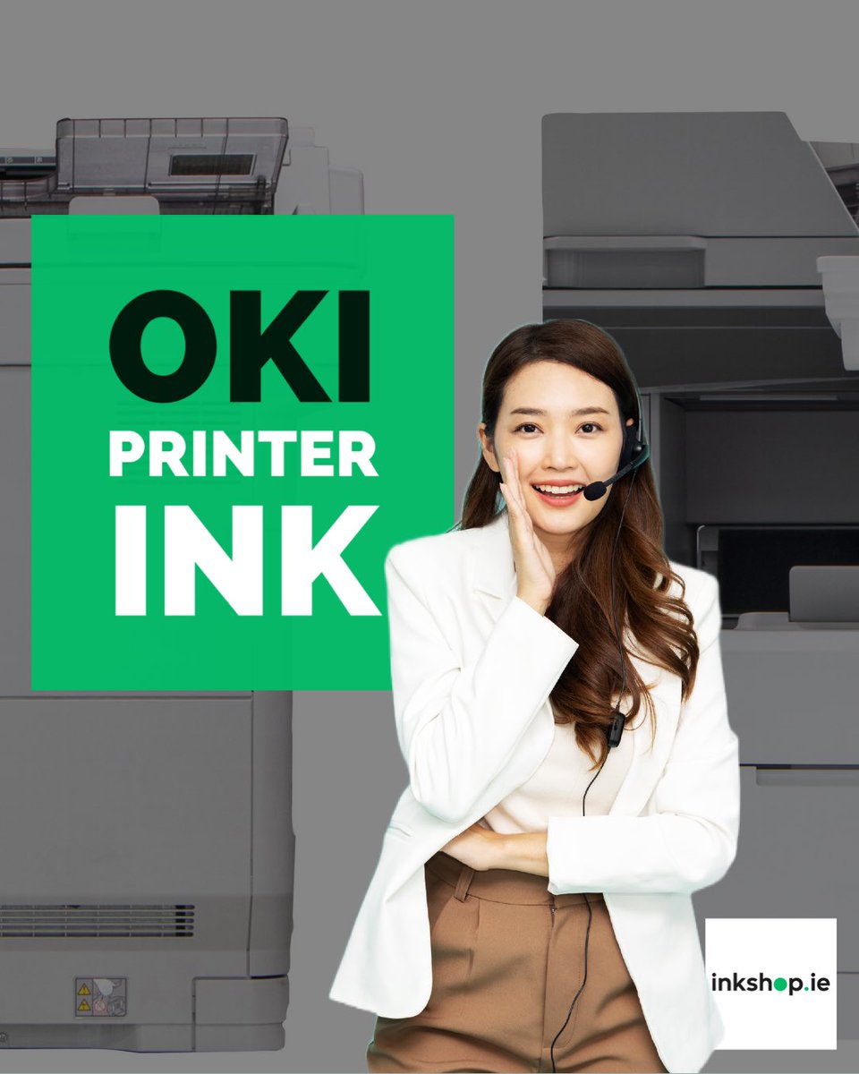 🖨️ OKI printer ink
⁉️ Who are OKI?
🖋️ What type of printers do they supply?
✅ Learn all about it at inkshop.ie/printers/oki

#oki #corkbusiness #printerink #printingtips #okiink #okiprinter #shoplocal
