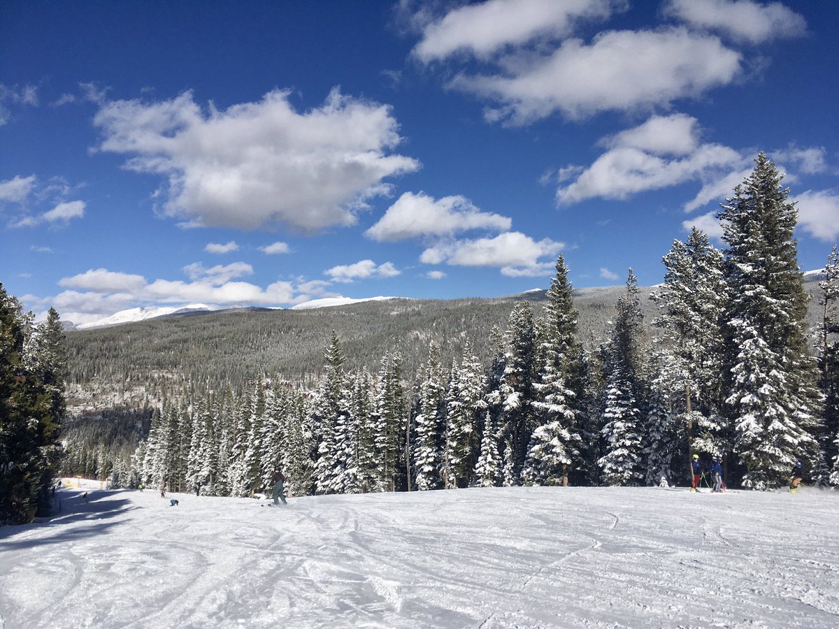 Day 2 of the #Colorado ski season kicked off yesterday ⛷