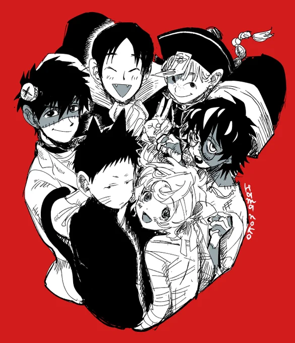 ハロウィンに描いてて全然間に合わなかったヤツ 