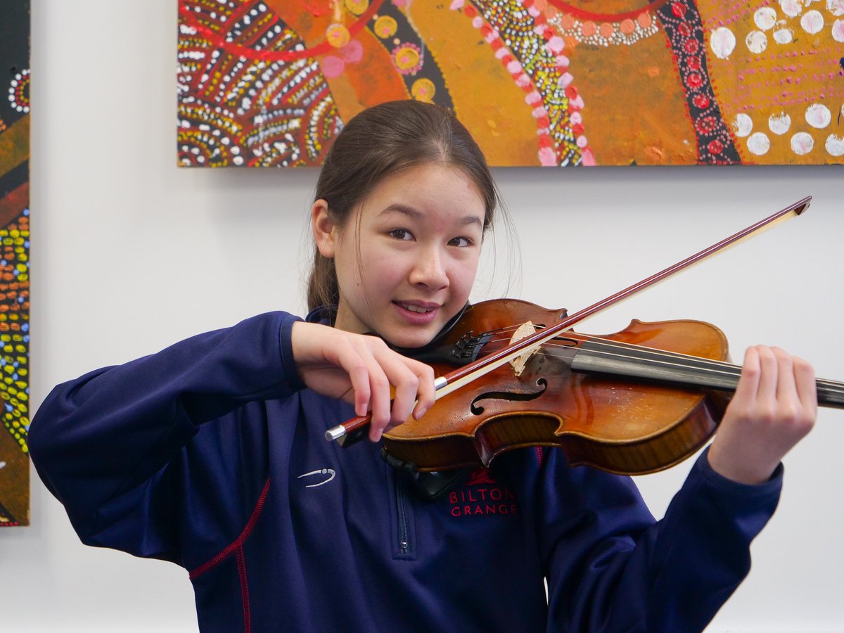 Poppy has been offered a place on Violin in the prestigious National Under 13 Orchestra for 2024. Places on the NCO are highly competitive so this is a fine achievement. Well done Poppy! #bgfirststep