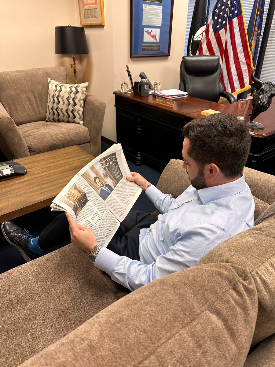 Fruitful work. Feels joyful to see <a href="/lawler4ny/">Mike Lawler</a> reading my interview with him.

Read the informative interview in Der Yid Newspaper. Thanks <a href="/Rafisilberberg/">Rafi silberberg</a> for the opportunity.