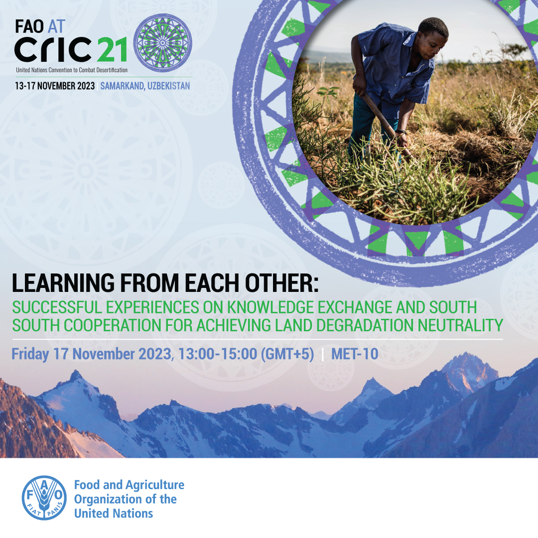 To achieve #LandDegradationNeutrality, planners and decision-makers can enhance their capacity to act by learning from each others. ➡️ tinyurl.com/3m3ttuba @theGEF #CRIC21 #UNited4Land