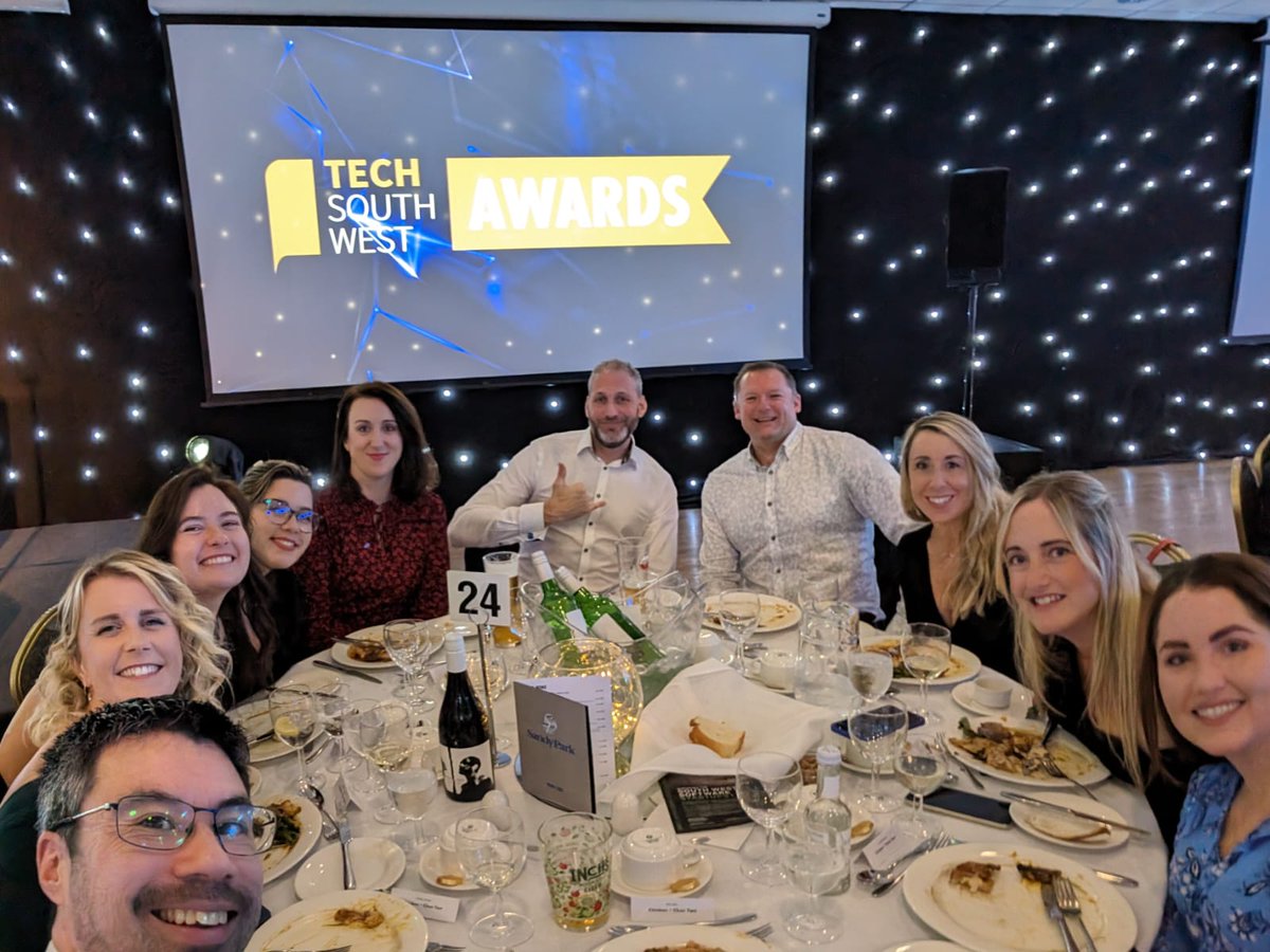 Oh what a night at @TechSWOfficial Awards 2023! 🌟 Over 400 attendees, incredible moments from Titan the robot to our Marketing Director Caroline presenting the Women in Tech award 🥂 Huge congrats to all the winners and the TSW for pulling off yet another incredible evening!👏