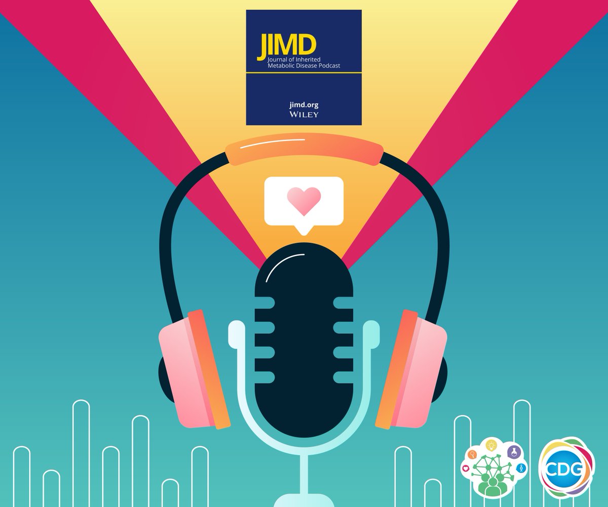 🎙️2🆕#JIMDpodcast episodes!

🎧Shortcast: PIGO-CDG: A case study, phenotypic expansion, lit review &amp; nosological considerations feat Dr Starosta✨spoti.fi/47KFeuL

🎧CAD Deficiency: Beyond the genetics feat Dr Wortmann, Dr Freeze &amp; Dr Ramón-Maiques spoti.fi/49ya4bm