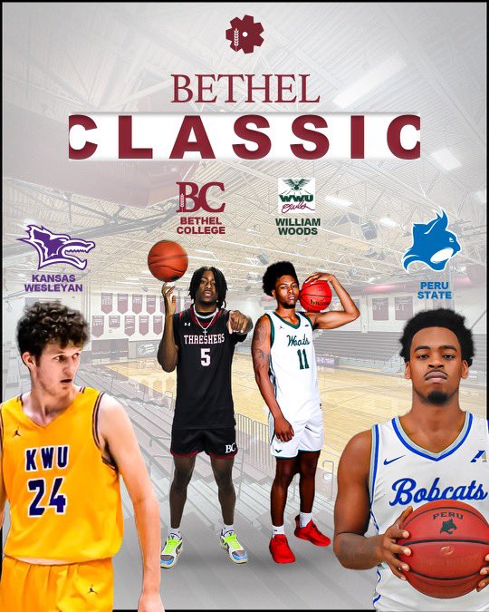 Today begins the first ever Bethel Classic! Come join us tonight and tomorrow afternoon for some Bethel Basketball #RollOn #WeAreThreshers
