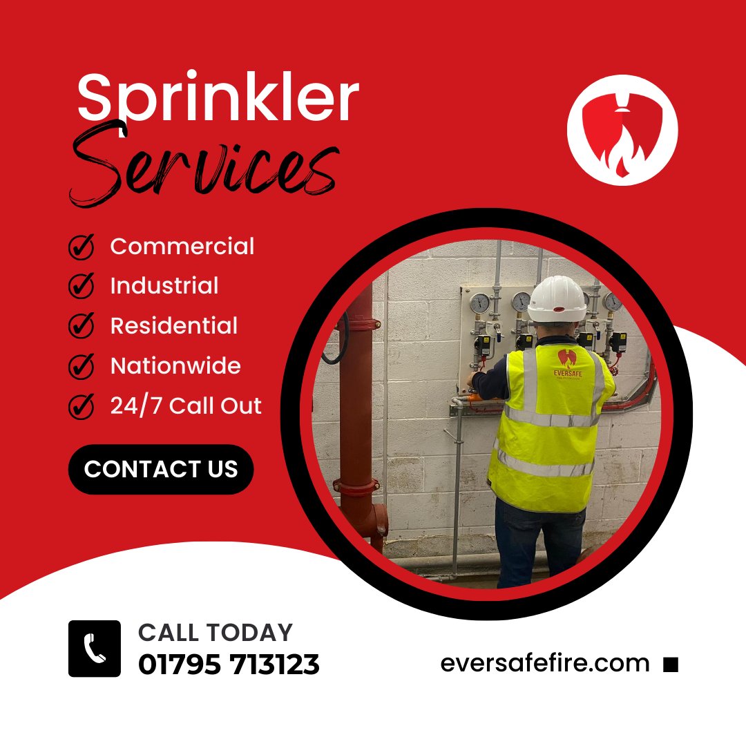 Invest in your property's safety with our fire protection services. 🏠🔥

We offer tailored solutions for your needs.

Visit eversafefire.com and speak to our team to learn more.

#FireSafety #FireSprinklers #Residential #Commercial #Industrial