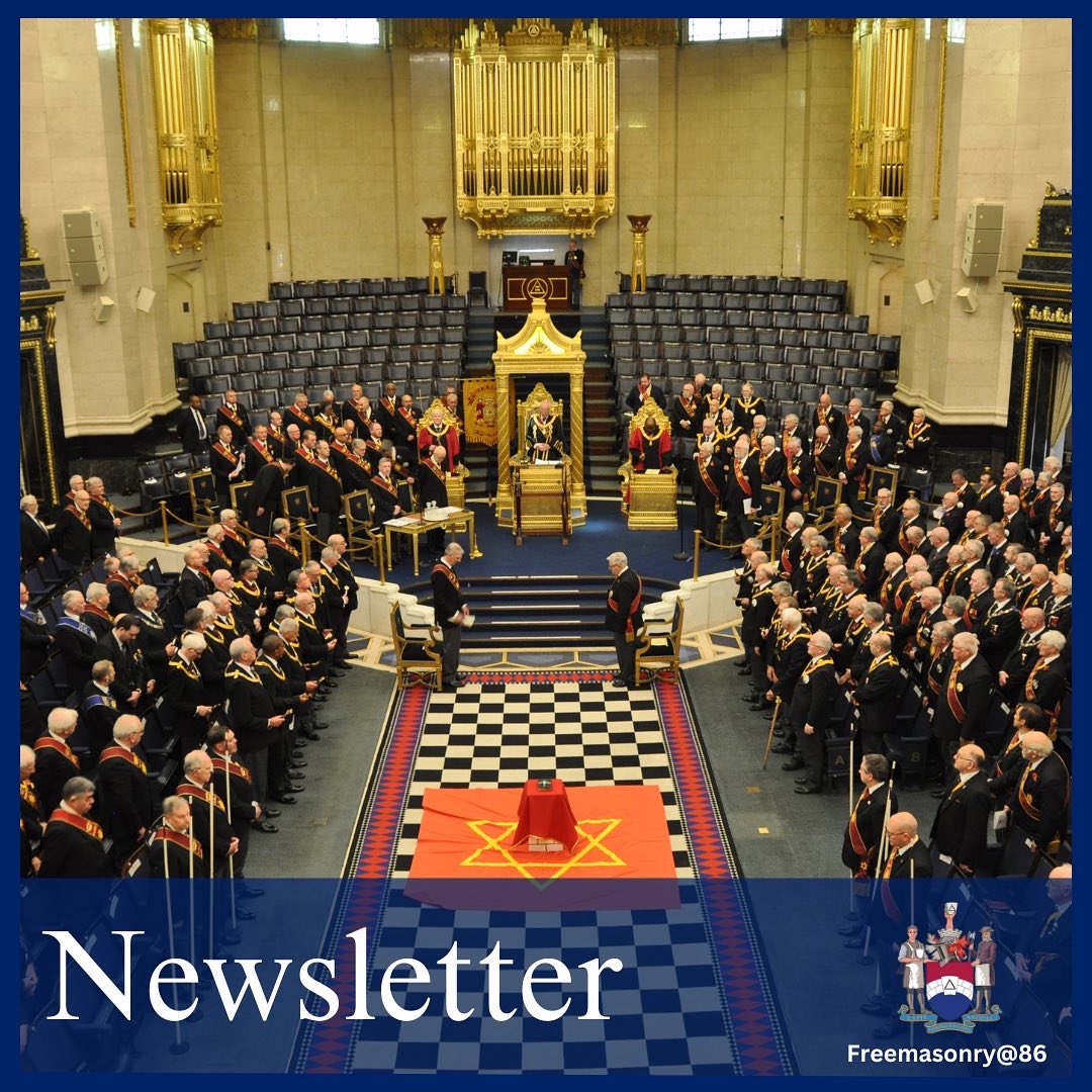 Get that #FridayFeeling with this week's Freemasonry@86 News update! 📰

Stay up to date with the latest happenings in the Freemasonry community and gain insights into the Companion Orders' activities. 🌟

Read the full newsletter by clicking here - drive.google.com/file/d/1wQnRa0…
