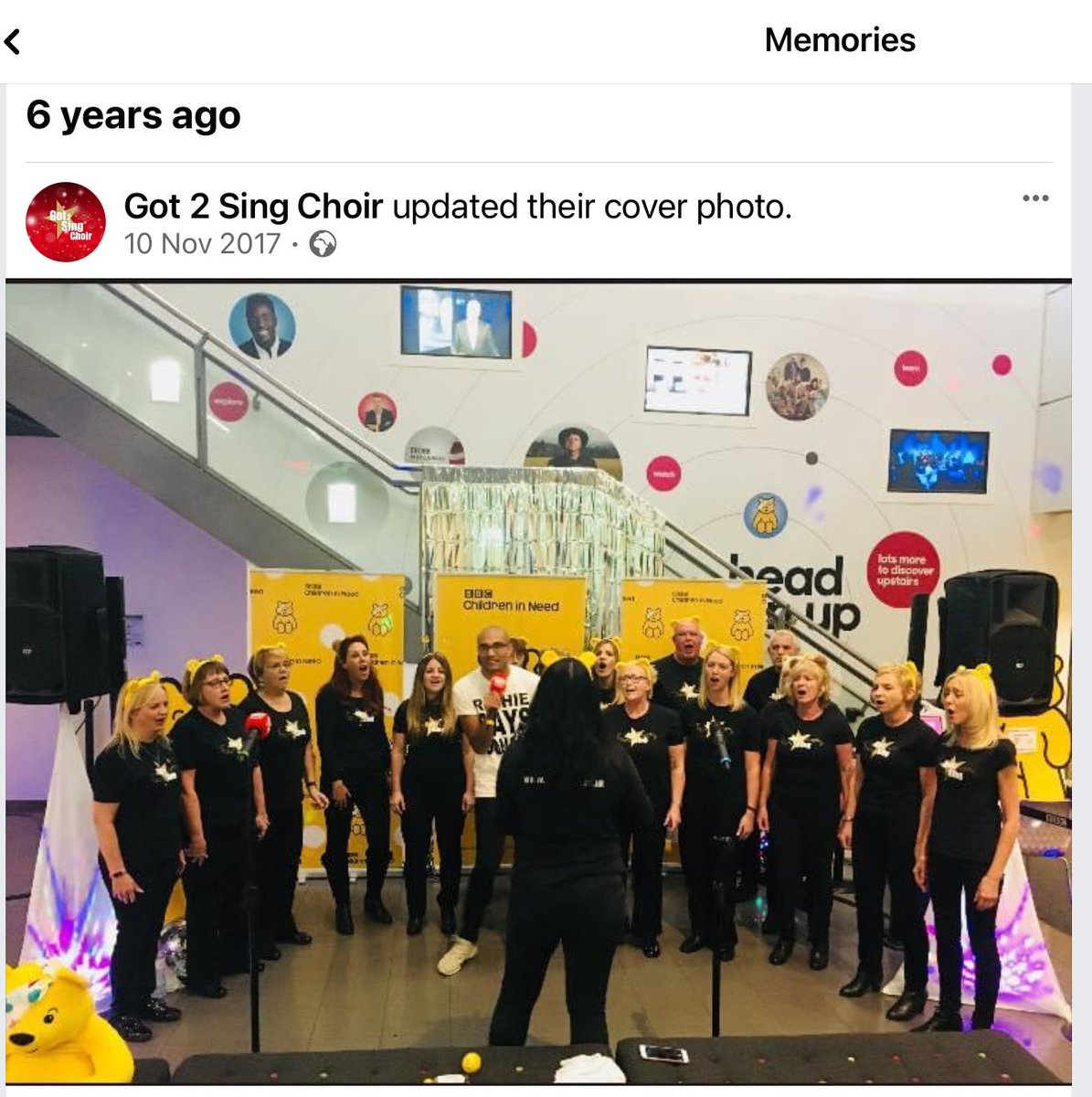 ⁦<a href="/richie_anderson/">Richie Anderson</a>⁩ ⁦<a href="/BBCRadio2/">BBC Radio 2</a>⁩ ⁦<a href="/ZoeTheBall/">Zoe Ball</a>⁩ ⁦<a href="/got2sing/">Got 2 Sing Choir® 🎶</a>⁩ ⁦<a href="/CathyHart007/">Cathy Hart</a>⁩ wow #ChildreninNeed memories  ⁦<a href="/ChildrenInNeed/">Children In Need</a>⁩